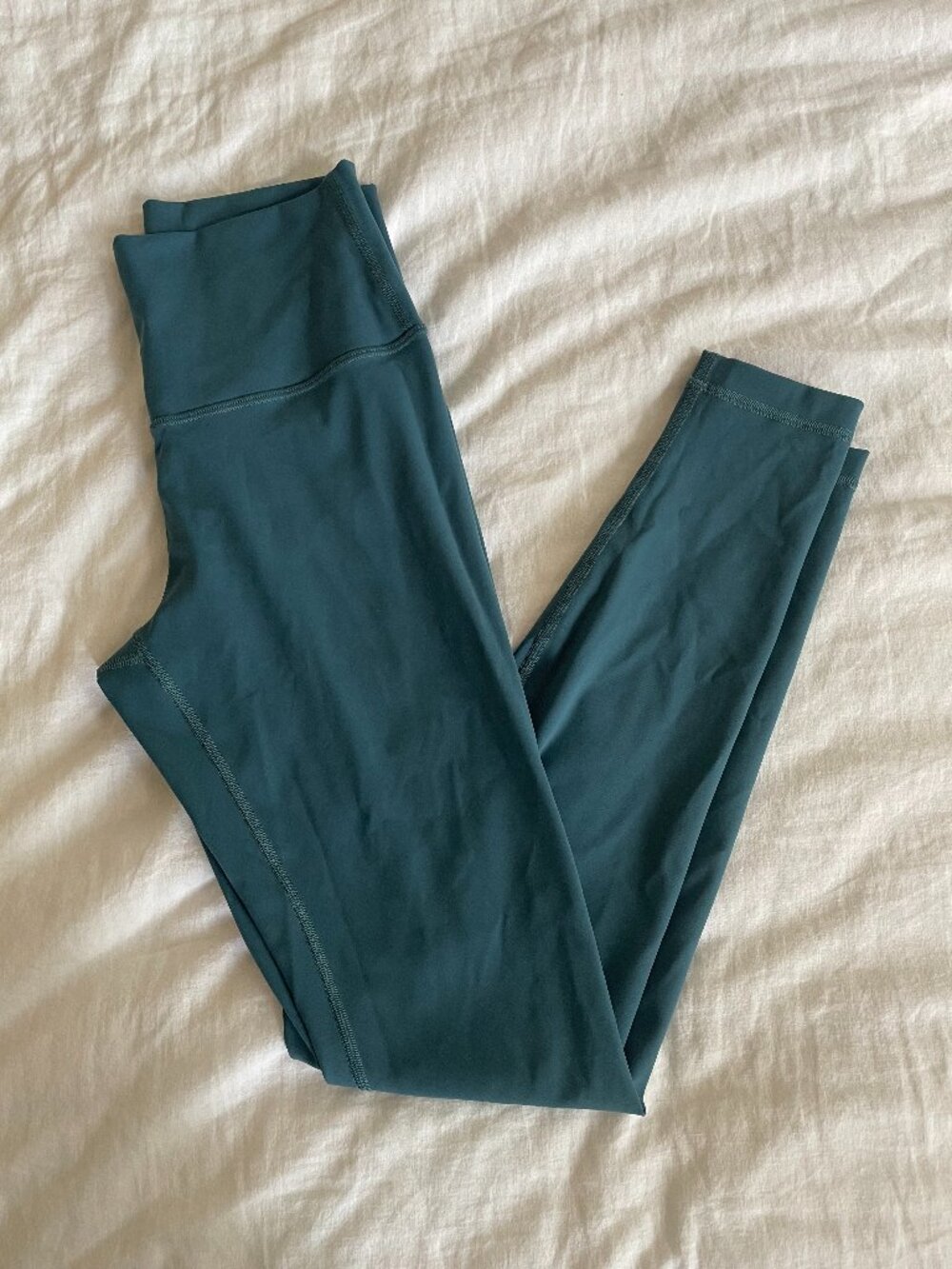 Blue Lululemon Workout Leggings